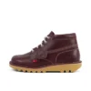 Unisex Kick Hi Leder Dark Red für Erwachsene