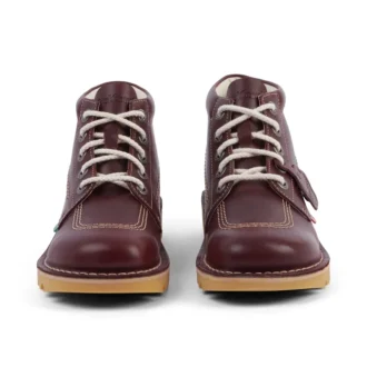Unisex Kick Hi Leder Dark Red für Erwachsene