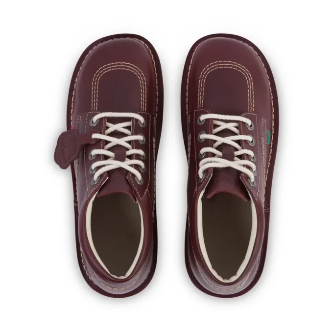 Unisex Kick Hi Leder Dark Red für Erwachsene