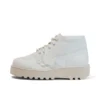 Unisex Kick Hi Stack aus Kunstleder für Erwachsene, Weiß