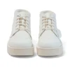 Unisex Kick Hi Stack aus Kunstleder für Erwachsene, Weiß