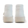Unisex Kick Hi Stack aus Kunstleder für Erwachsene, Weiß