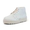 Unisex Kick Hi Stack aus Kunstleder für Erwachsene, Weiß