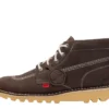 Unisex-Kick Hi-Stiefel aus Wildleder für Erwachsene, braun