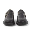 Unisex-Kick T-Bar-Goldie-Schuhe für Erwachsene, schwarz