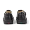 Unisex-Kick T-Bar-Goldie-Schuhe für Erwachsene, schwarz