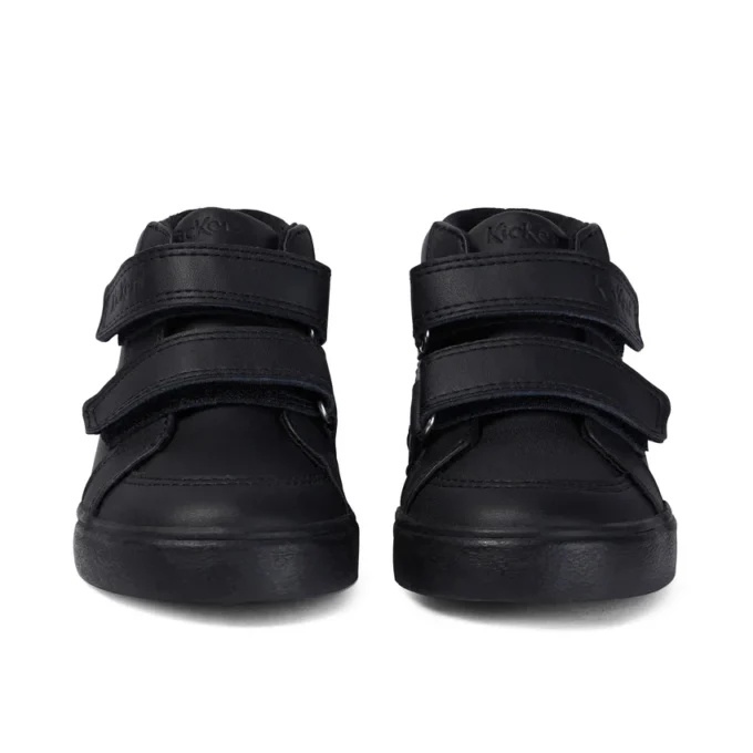 Unisex-Kinderschuhe Tovni Hi Leder Schwarz