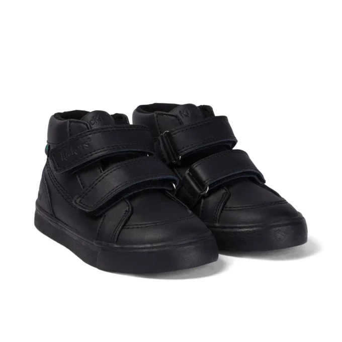 Unisex-Kinderschuhe Tovni Hi Leder Schwarz