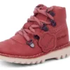 Unisex-Kinderstiefel Kick Hi Explore Leder Rosa