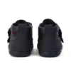 Unisex-Kinderstiefel Playflex Hi Vel Leder Schwarz