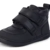 Unisex-Kinderstiefel Playflex Hi Vel Leder Schwarz