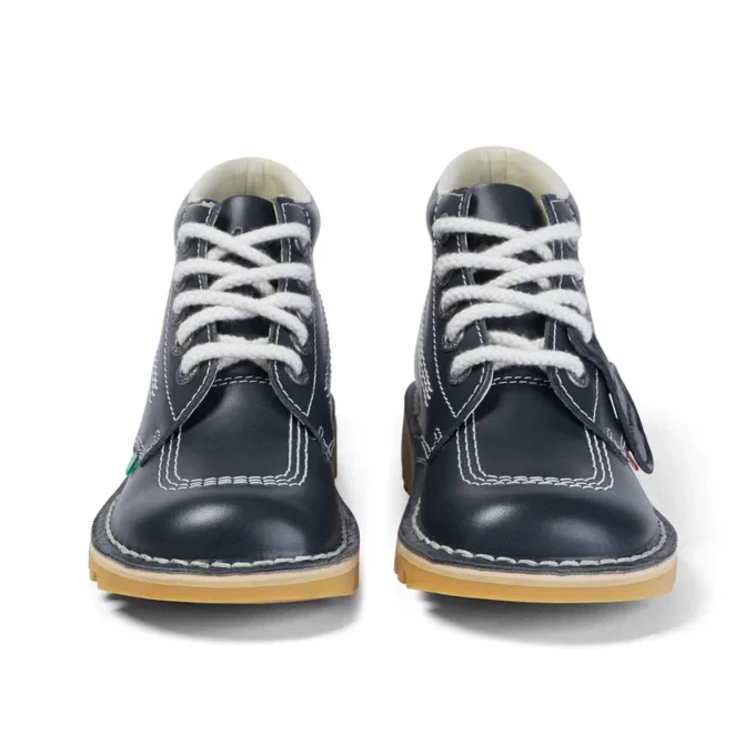 Unisex-Leder-Kick Hi Core für Erwachsene in Navy