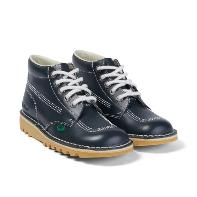 Unisex-Leder-Kick Hi Core für Erwachsene in Navy