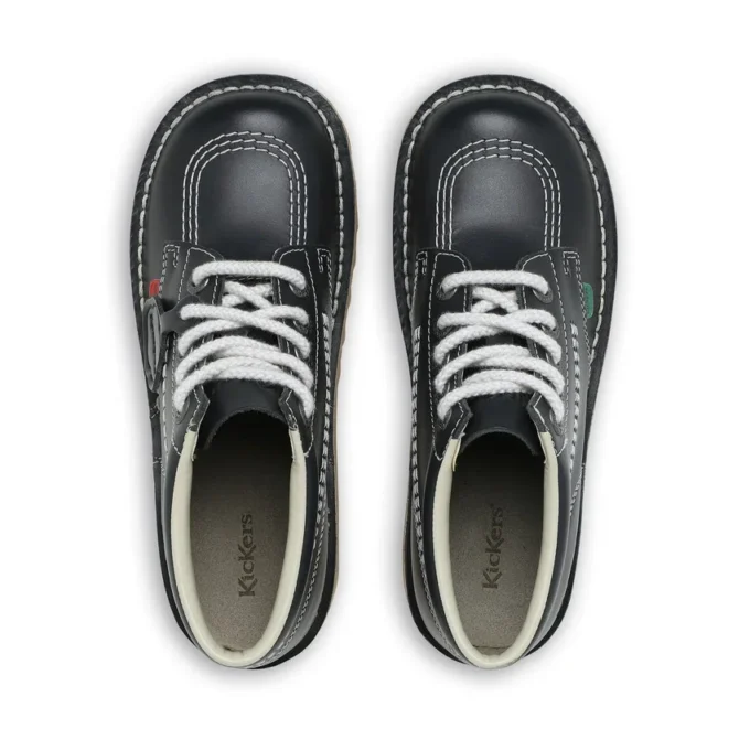 Unisex-Leder-Kick Hi Core für Erwachsene in Navy