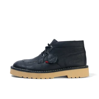 Unisex-Leder-Stiefel „Daltrey Chuk“ für Erwachsene, schwarz