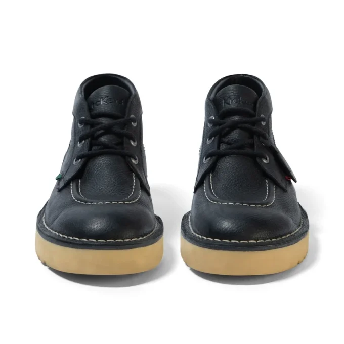 Unisex-Leder-Stiefel „Daltrey Chuk“ für Erwachsene, schwarz