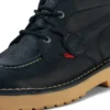 Unisex-Leder-Stiefel „Daltrey Chuk“ für Erwachsene, schwarz