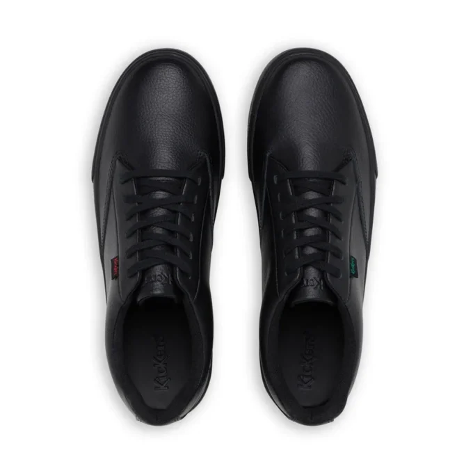 Unisex-Modell für Erwachsene Tovni Tumbled Leather Black