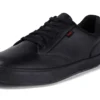 Unisex-Modell für Erwachsene Tovni Tumbled Leather Black