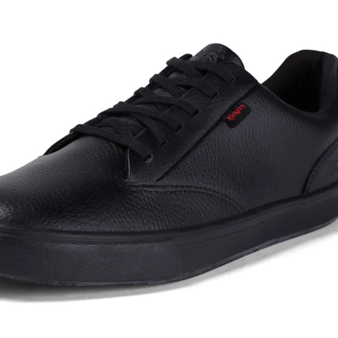 Unisex-Modell für Erwachsene Tovni Tumbled Leather Black