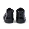 Unisex-Schuhe für Kleinkinder Playflex Hi Crinkle Lackleder Schwarz