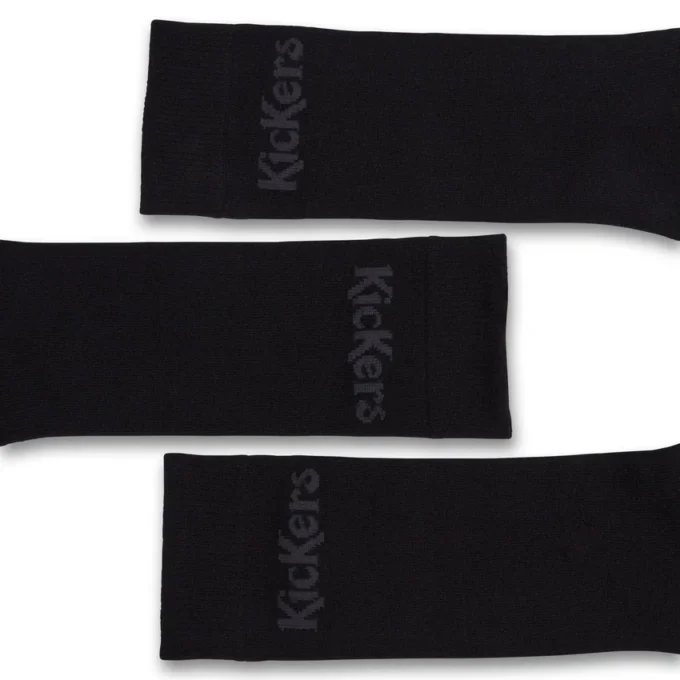 Unisex-Socken für Erwachsene, Everyday Crew, 3er-Pack, schwarz Unisex-Socken für Erwachsene, Everyday Crew, 3er-Pack, schwarz