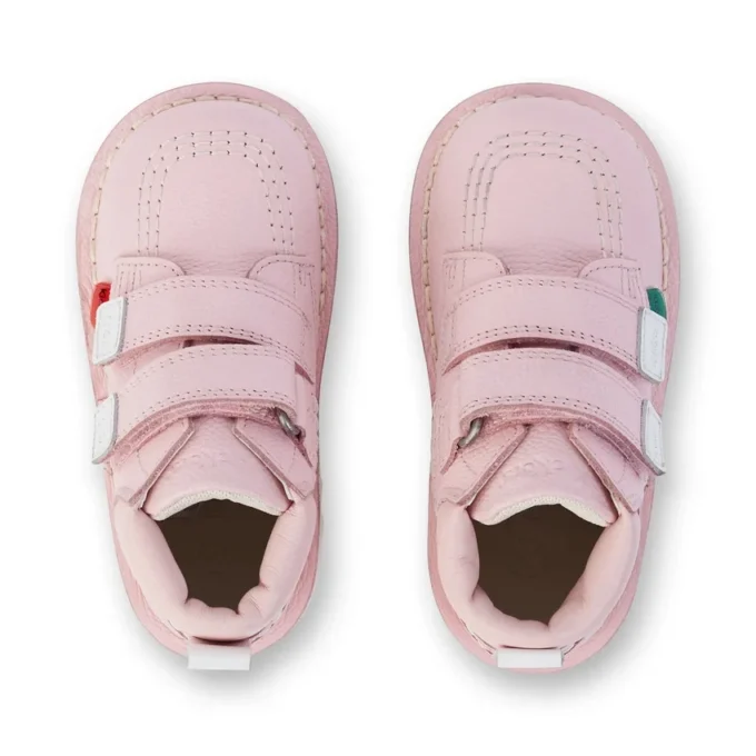 Unisex-Stiefel für Kleinkinder Kick Hi Roll Leder Hellrosa