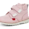 Unisex-Stiefel für Kleinkinder Kick Hi Roll Leder Hellrosa
