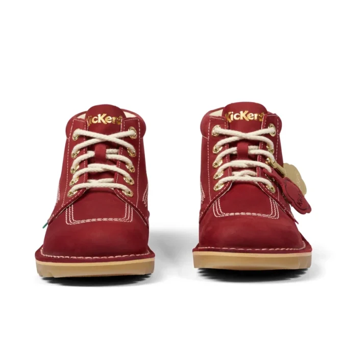 Unisex-Stiefel „Kick Hi Goldie“ für Erwachsene, rot