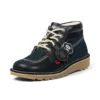 Unisex-Stiefel Kick Hi Stitch für Erwachsene, marineblau