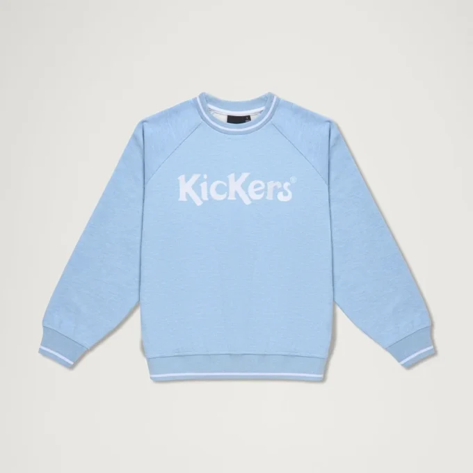 Unisex-Sweatshirt „Kickers Classic Crew“ für Erwachsene, Blau