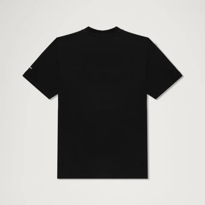 Unisex-T-Shirt für Erwachsene: Kickers Classic Kurzarm-T-Shirt Schwarz
