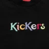 Unisex-T-Shirt für Erwachsene: Kickers Classic Kurzarm-T-Shirt Schwarz